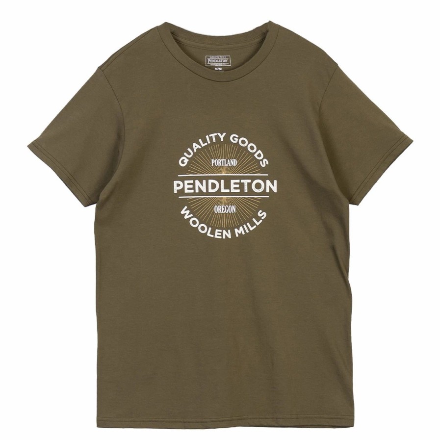 Wholesale * Pendleton Quality Goods T-Shirt Olive