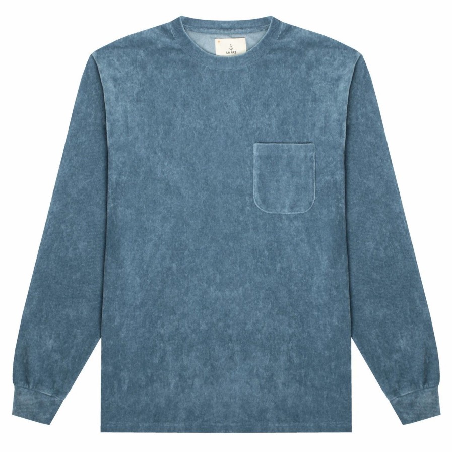 Online * La Paz Duarte L/S T-Shirt Ribbed Captains Blue