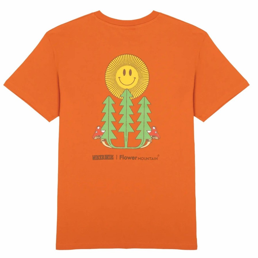 Best * Hikerdelic X Flower Mountain Personal Growth T-Shirt Burnt Orange