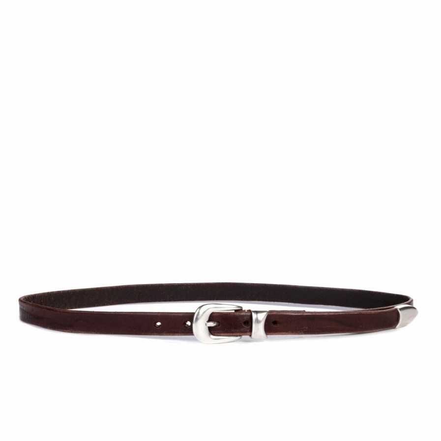 New * Our Legacy Belt 2Cm Brown Leather