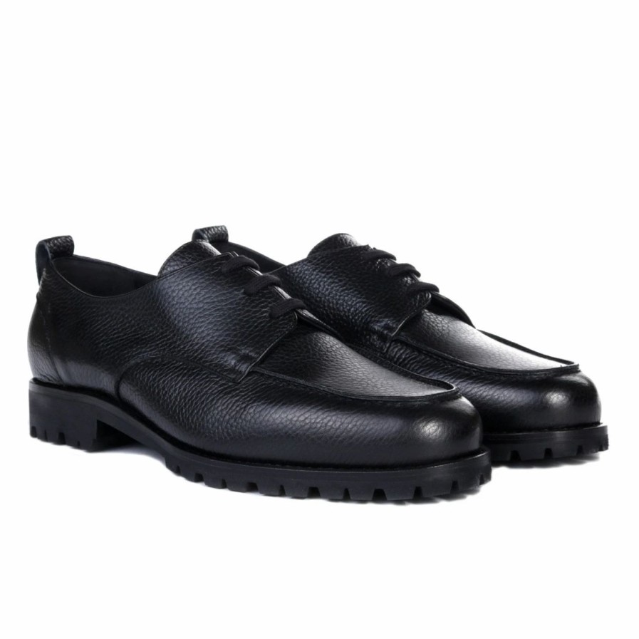 Clearance * A Kind Of Guise Avola Derby Black Leather