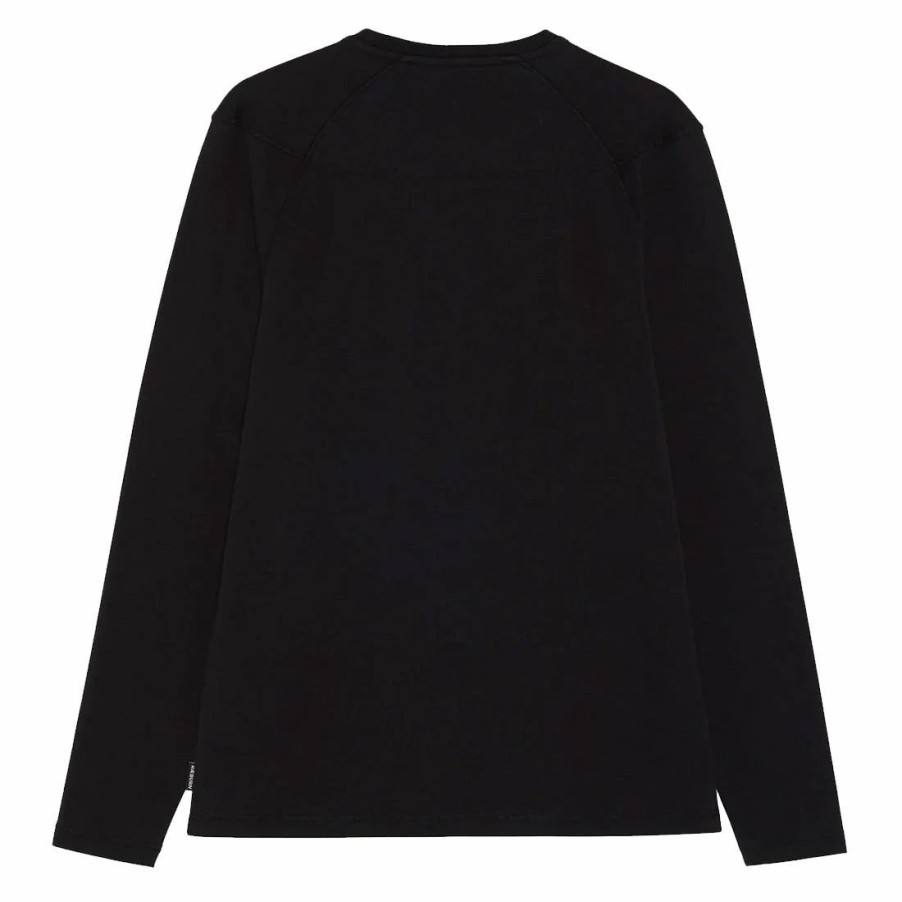 Best * Raeburn Si L/S Tee Black