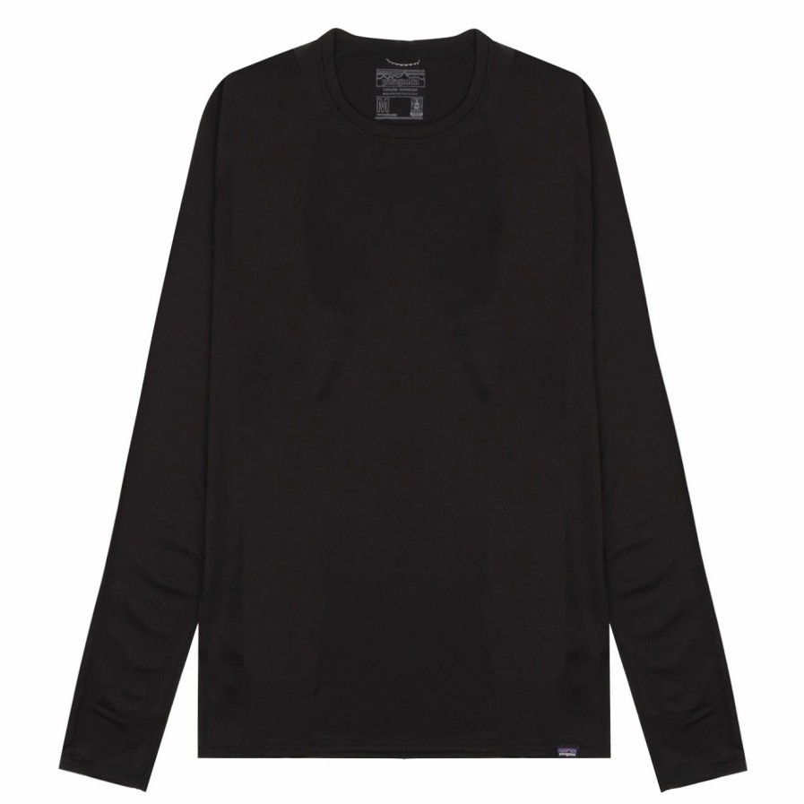 Online * Patagonia Capilene Midweight Crew Neck Black