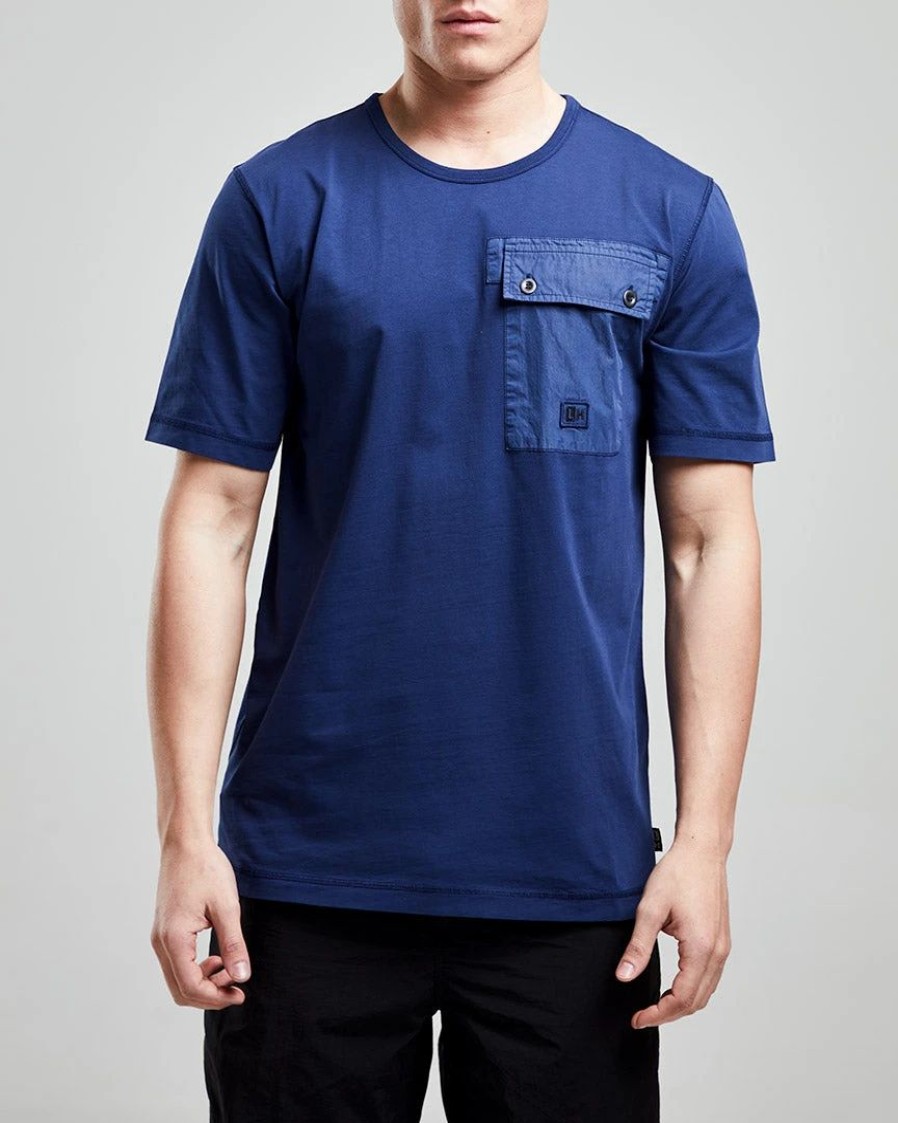 Clearance * Left Hand Patch Pocket Tee Navy