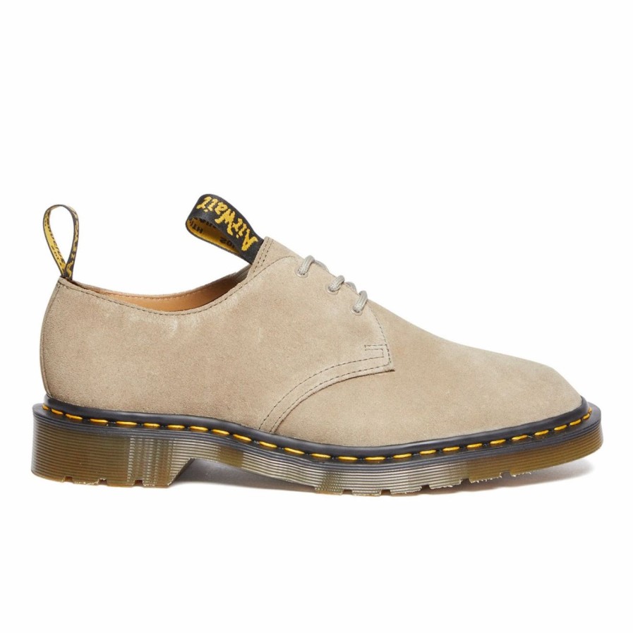 Clearance * Dr. Martens Engineered Garments Mie 1461 Milkshake Wp Suede