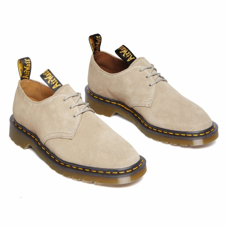 Clearance * Dr. Martens Engineered Garments Mie 1461 Milkshake Wp Suede