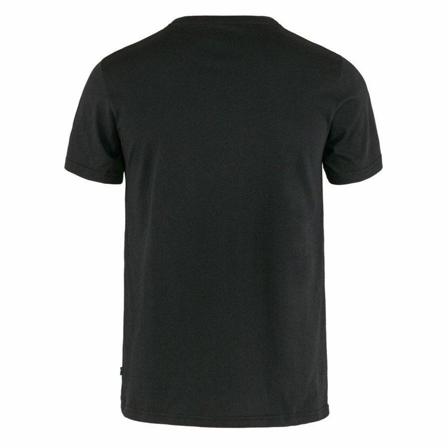 Hot * Fjallraven Logo T-Shirt Black