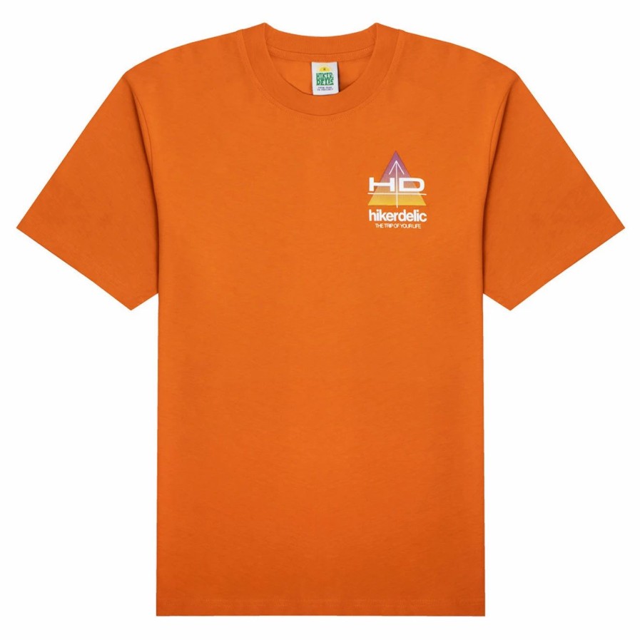 Wholesale * Hikerdelic Maps Ss T-Shirt Pumpkin