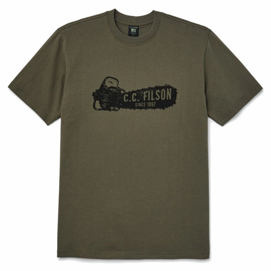 Best * Filson S/S Pioneer Graphic T-Shirt Stnbrnsaw