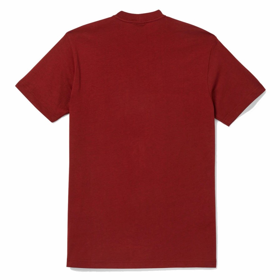 Best * Filson S/S Ranger Solid One Pocket T-Shirt Fast Track Brick Red Brickred