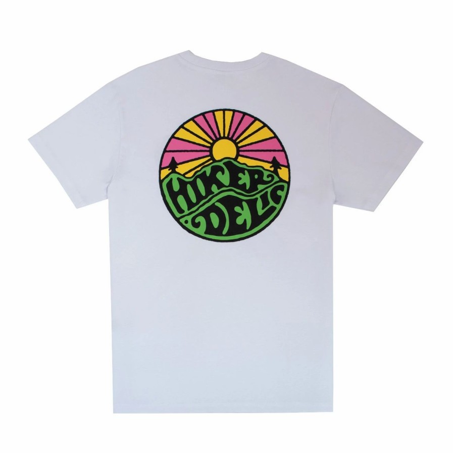 Wholesale * Hikerdelic Original Logo Short Sleeve T-Shirt White