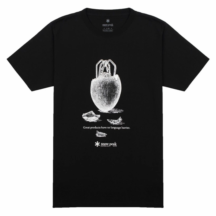 Wholesale * Snow Peak Giga Power Stove Tee Black