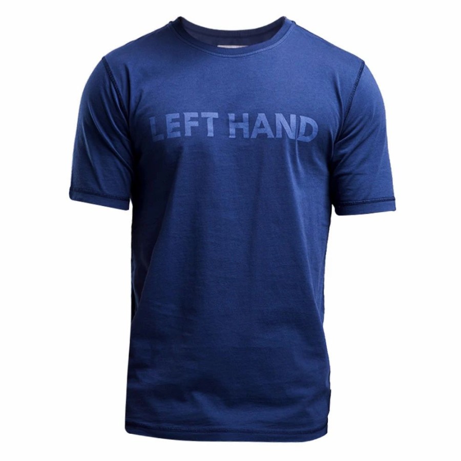 New * Left Hand Hand Tee Navy