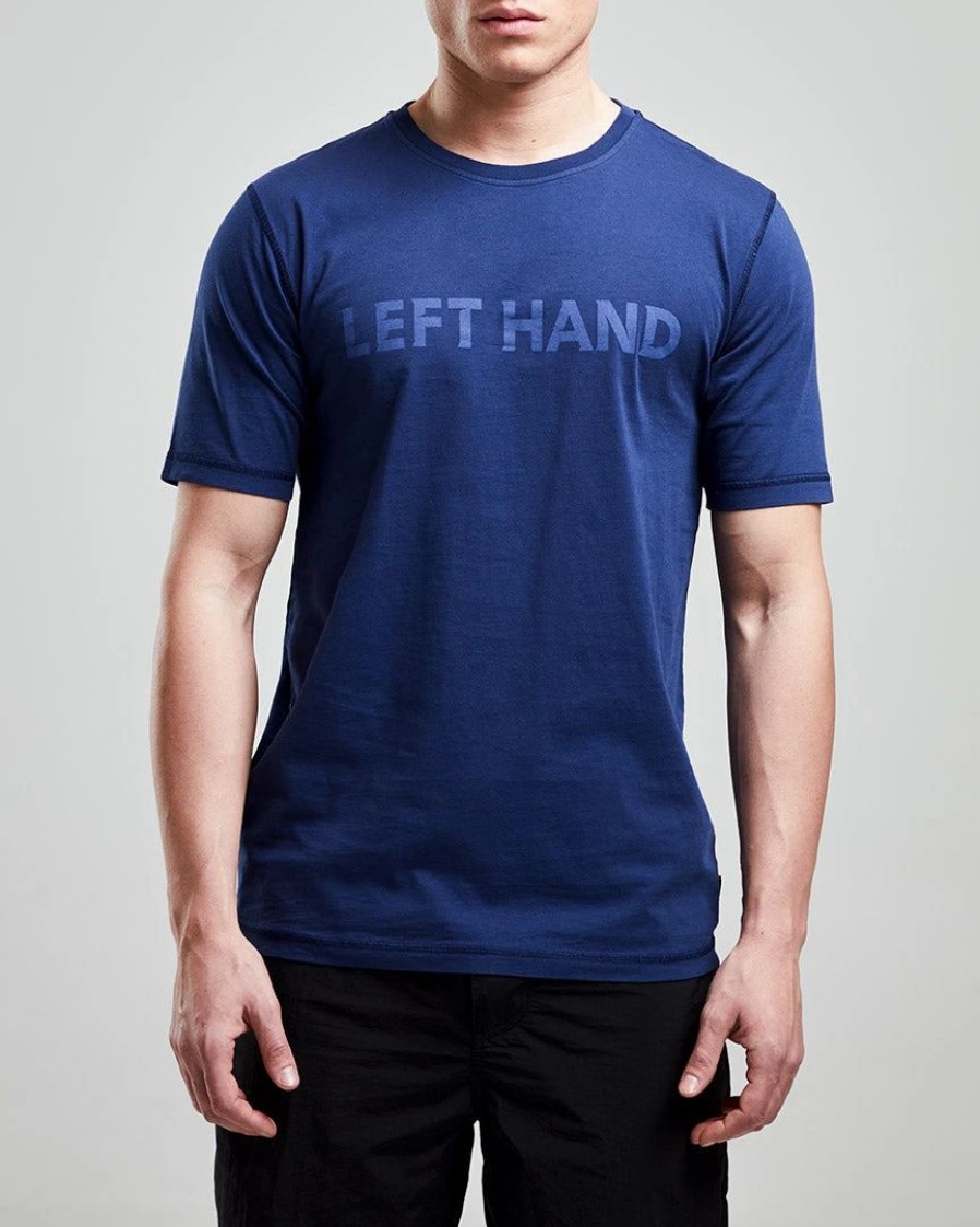 New * Left Hand Hand Tee Navy